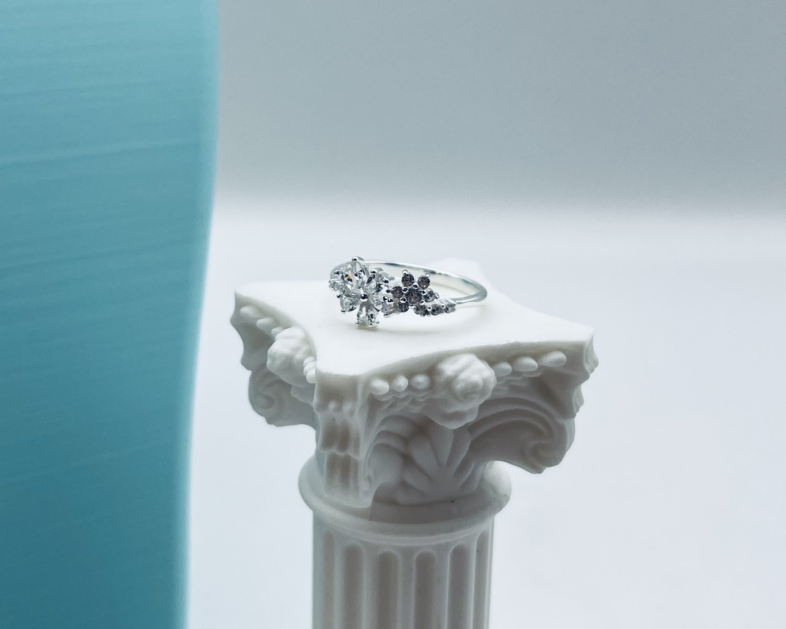 Anillo Flor Cristal