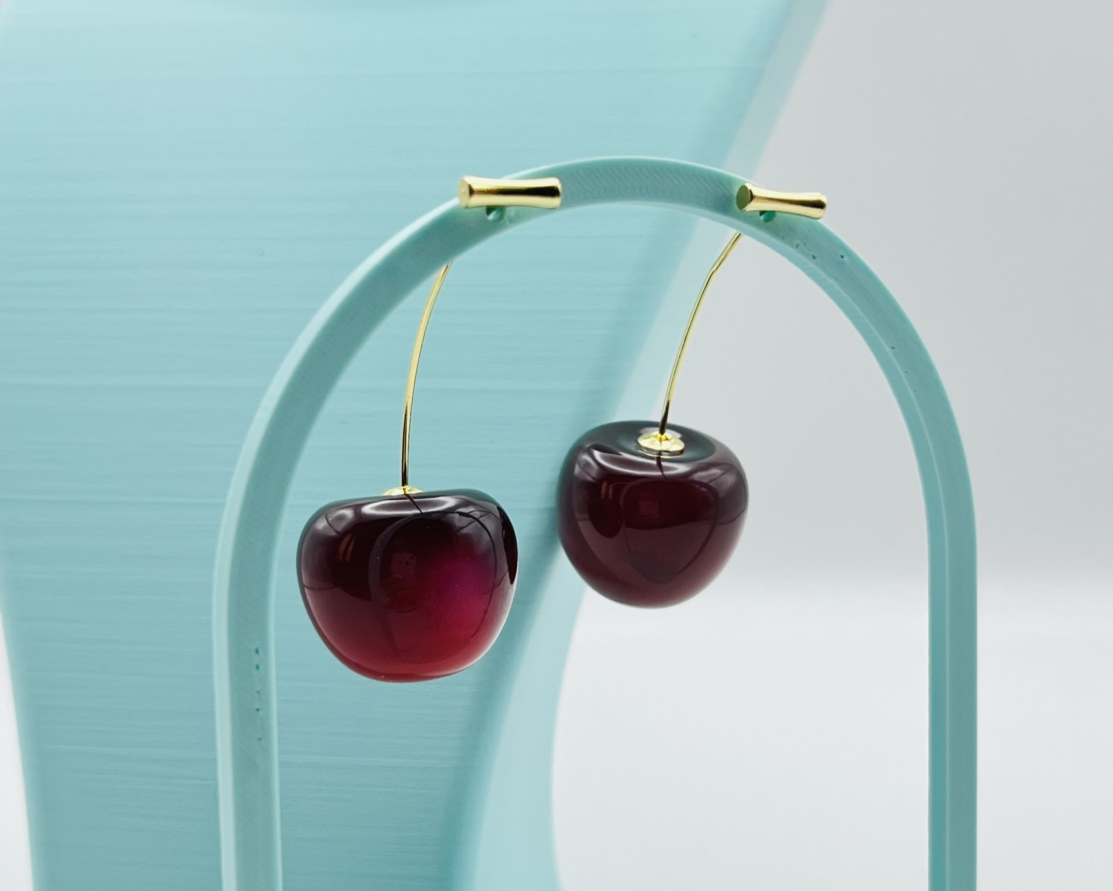 Aros Cereza- 5 cm
