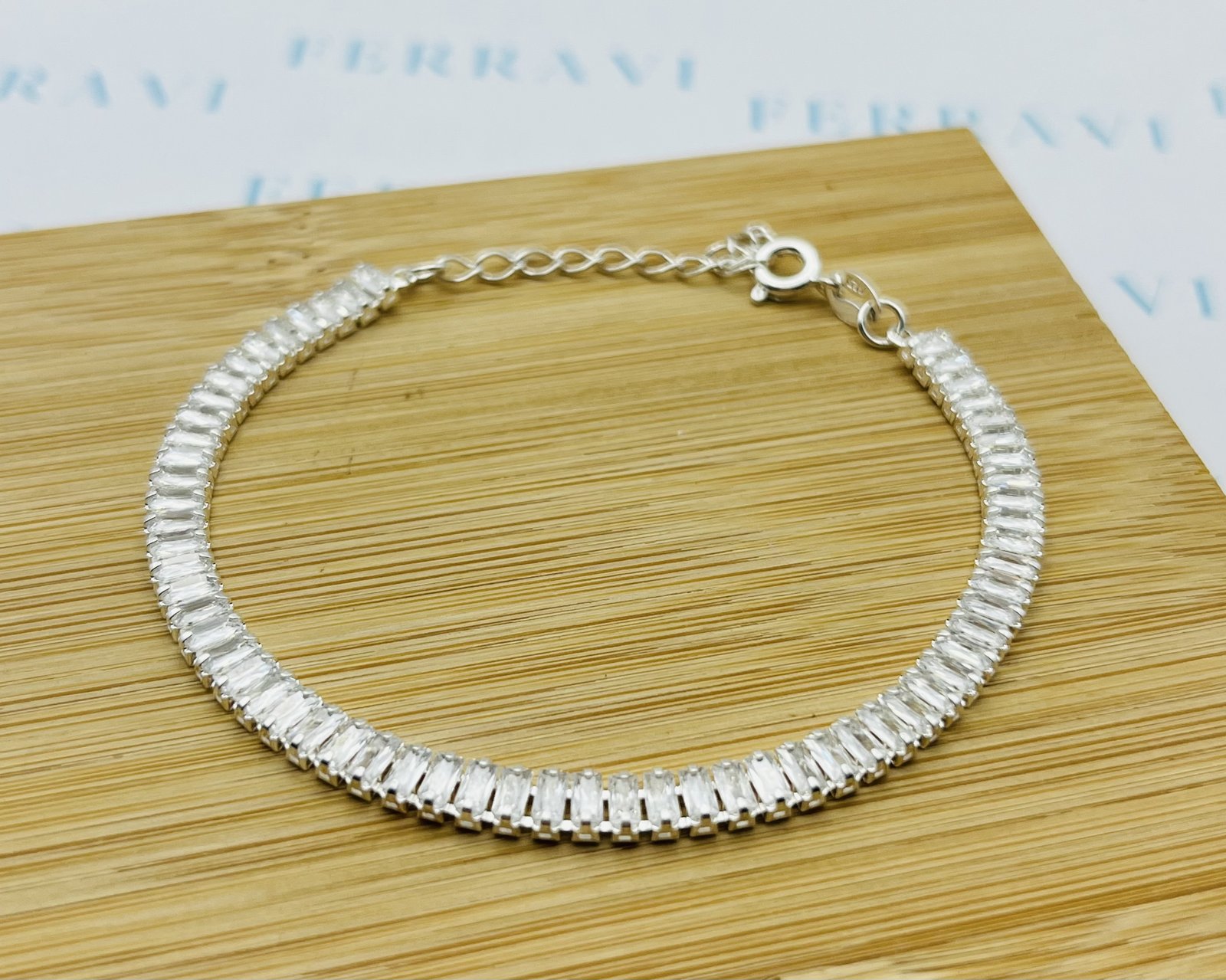 Pulsera Cristal Ambar - 22cm