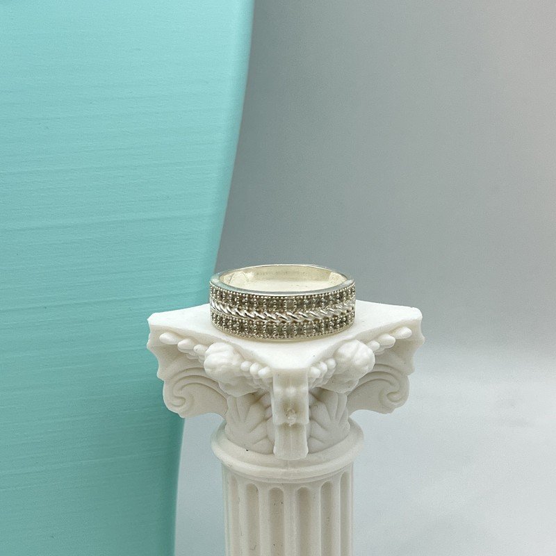 Anillo Compromiso Real Con Circones