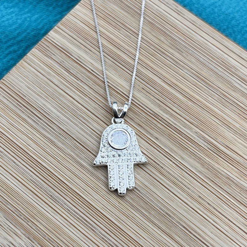 Imagen de Conjunto Fatima Con Circón Blanco