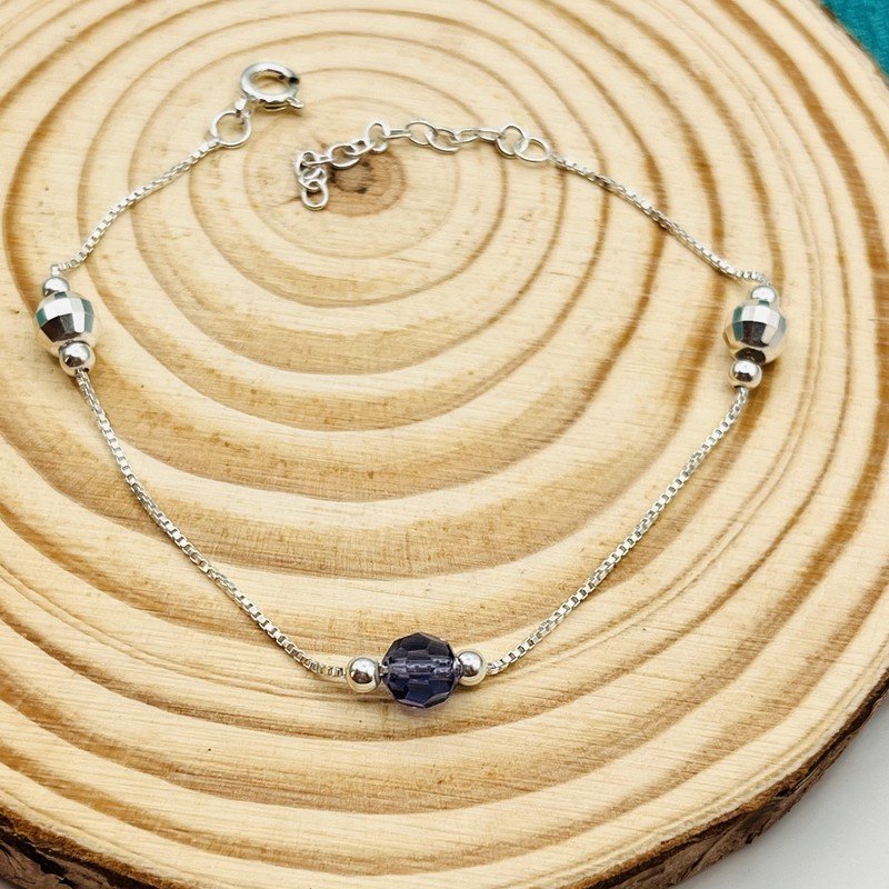 Pulsera Purple Gem